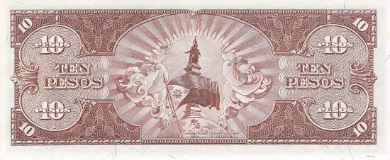 Philippinen 10 Pesos 1949 p136e